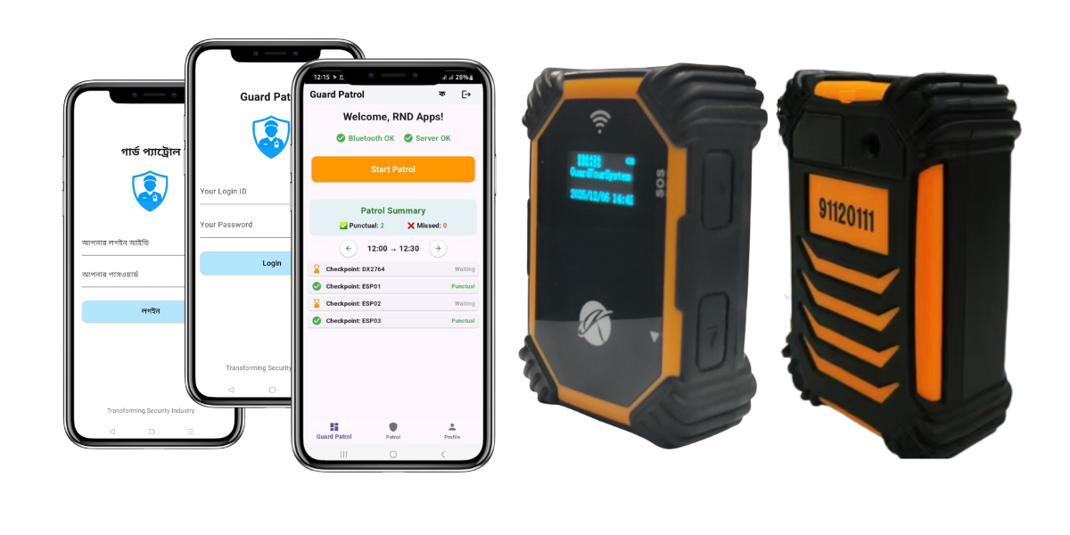Guard Patrol handheld devices and mobile application