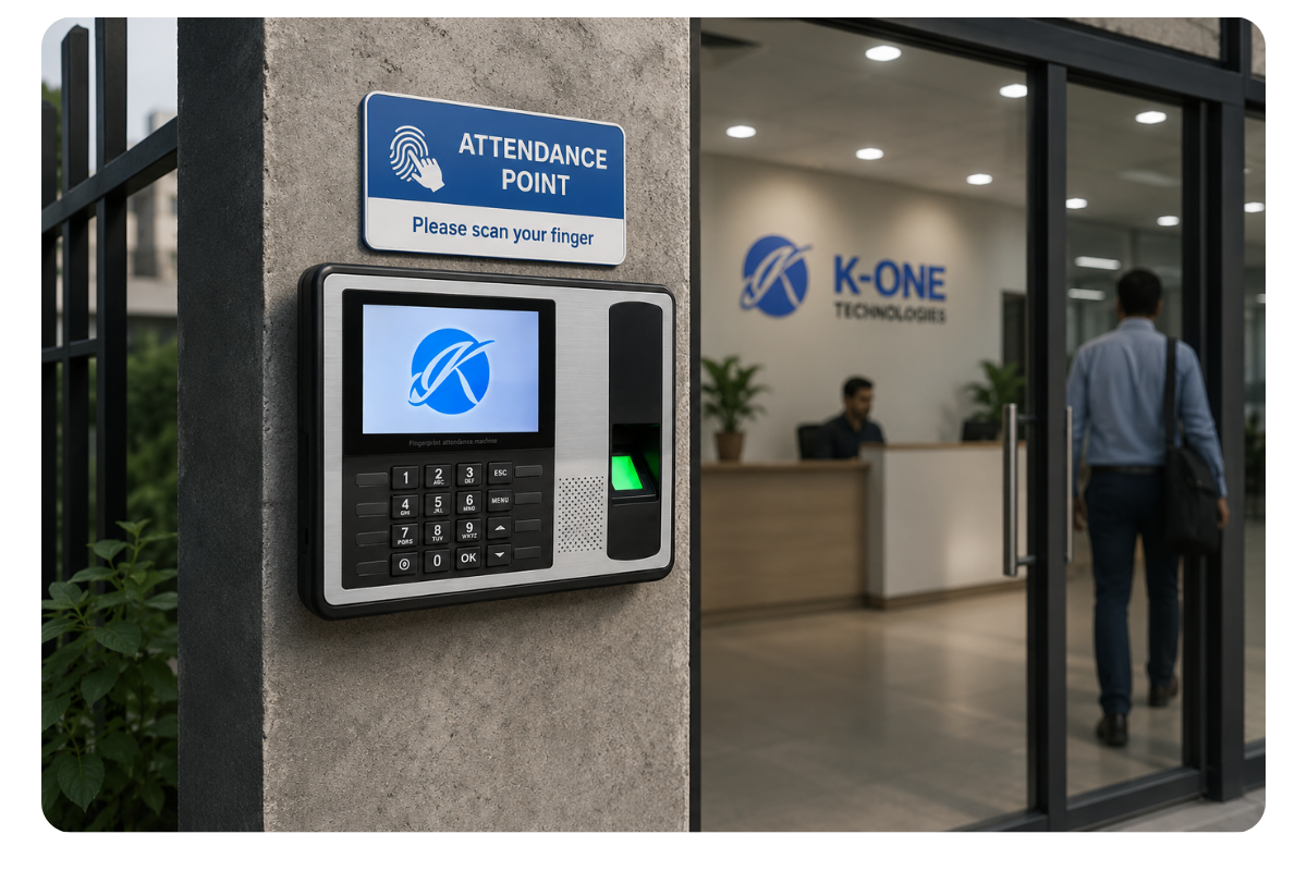 A7 Plus device for indoor attendance deployment