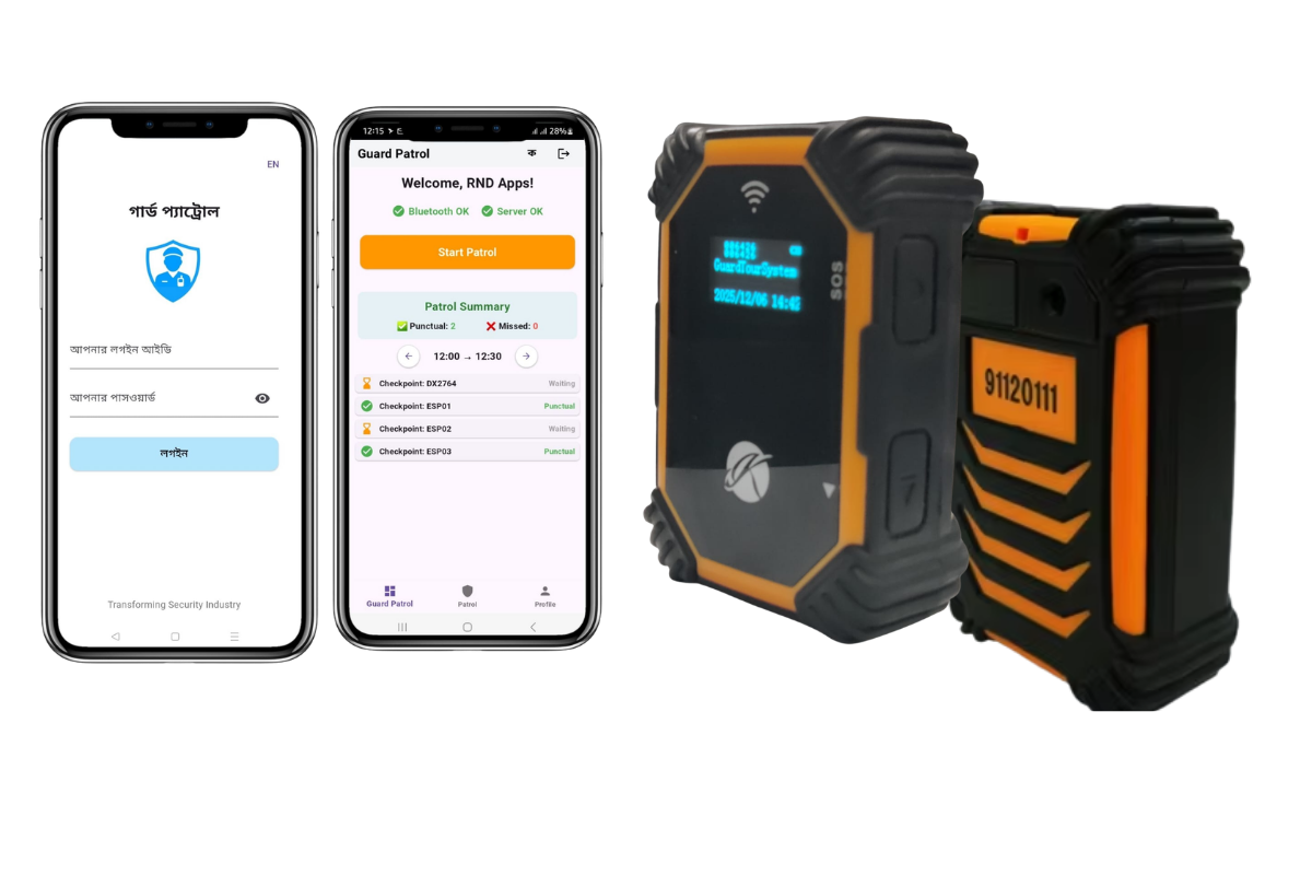 Guard Patrol devices and Android applications